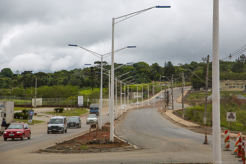Duplicação da Estrada de Caucaia do Alto está 80% concluída