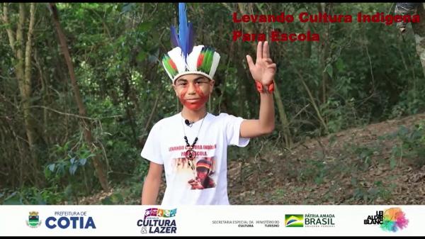 No mês do Dia do Índio tem estreia do Projeto Levando Cultura indígena Para Escola