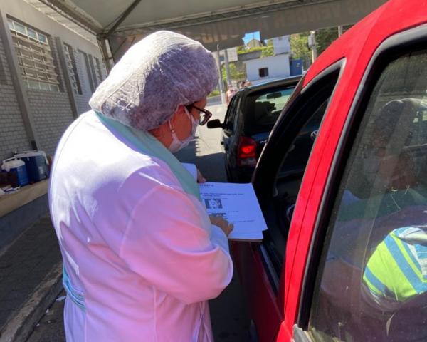 “Saúde bucal” reforça ação no polo de vacinação contra Covid-19 de Caucaia