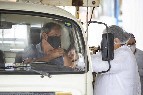 Aberto agendamento da vacinação contra a Covid19 para os dias 29 e 30/04