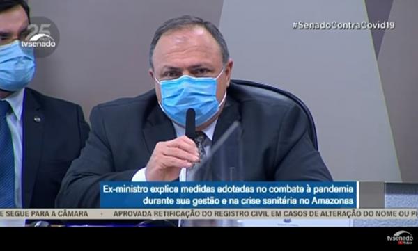 Ao vivo: CPI da Pandemia continua a ouvir Eduardo Pazuello, ex-ministro da Saúde