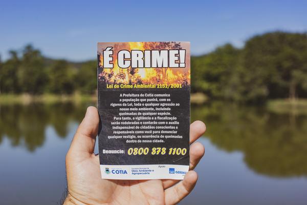 Operação Estiagem é realizada pela Secretaria do Verde e do Meio Ambiente