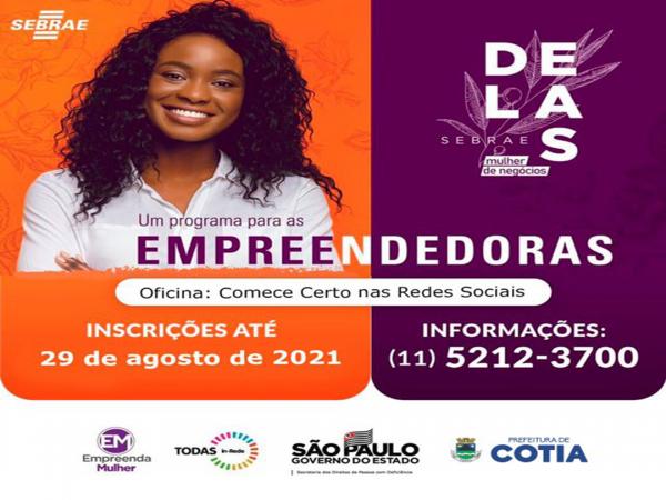 Parceria traz oficinas exclusivas para mulheres com deficiência