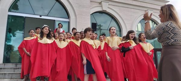 Alunos da EM Jardim do Engenho apresentaram Cantata de Natal
