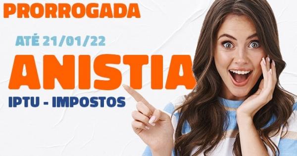 Prefeitura prorroga o prazo de anistia de juros e multas para impostos atrasados