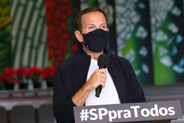 Doria recomenda ocupação menor em eventos