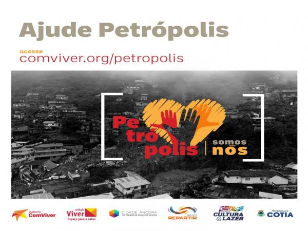 Entidades de Cotia se unem em prol das vítimas da chuva em Petrópolis/RJ
