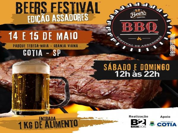 Festival de Assadores acontece em Cotia nos dias 14 e 15 de maio