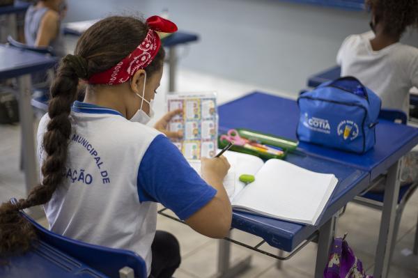 Alunos da rede municipal iniciaram o 2º semestre letivo nesta terça-feira (26/07)