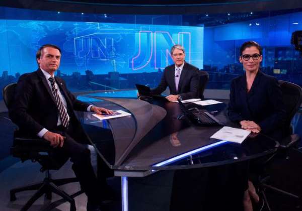 Saiba quem são os três interlocutores que acompanharão Bolsonaro na sabatina do JN 