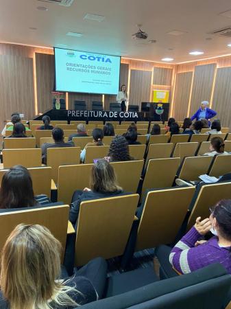 Novos profissionais de saúde de Cotia participaram de ação de acolhimento