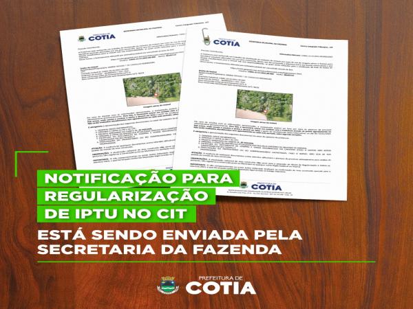 Prefeitura envia notificação para proprietários de imóveis com divergências no IPTU