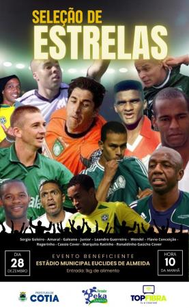 Futebol e solidariedade sempre andaram lado a lado