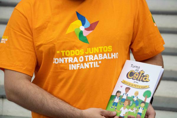 Programação lúdica aborda a Erradicação do Trabalho Infantil em escolas de Cotia