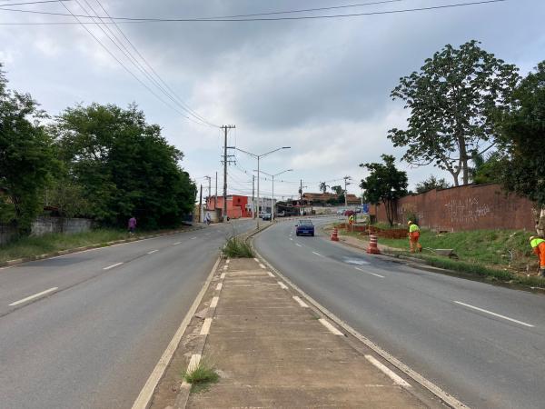 Entre os dias 3 e 8/04, a estr. de Caucaia terá faixa interditada para obras da passarela  