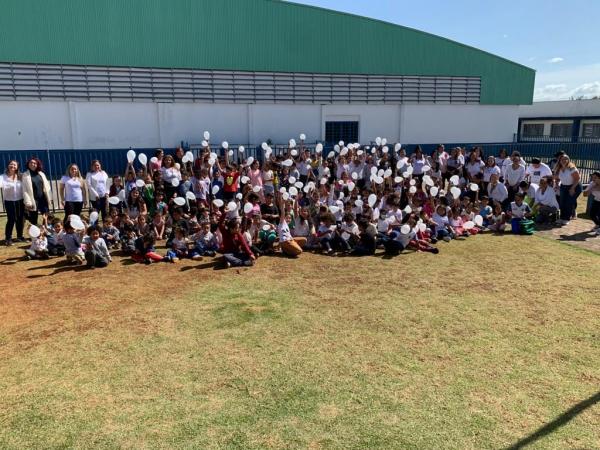 Escolas municipais participaram do movimento #PazNasEscolasCotia