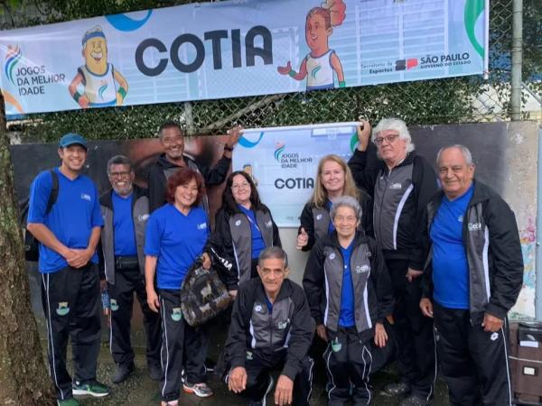 Cotia termina em 17º na classificação geral dos Jogos da Melhor Idade