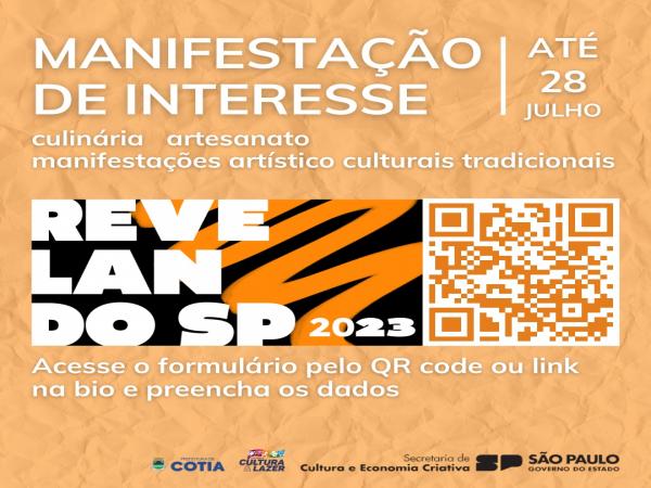 Cotianos podem se inscrever para o ‘Revelando SP 2023’ até 28/07