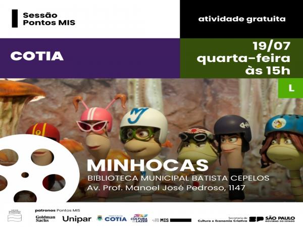 Cultura segue com a programação ‘Férias com Cinema na Biblioteca