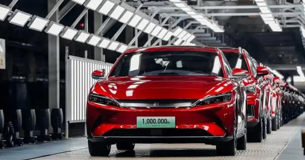 BYD ultrapassa Tesla em vendas trimestrais de carros elétricos