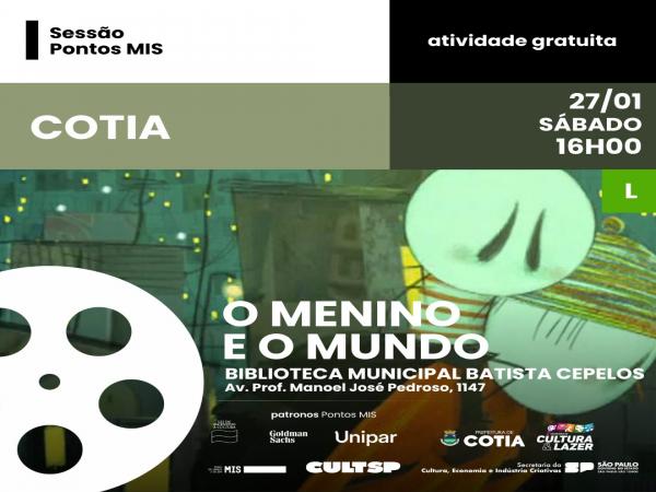 Sessões gratuitas de cinema garantem a diversão nas férias escolares