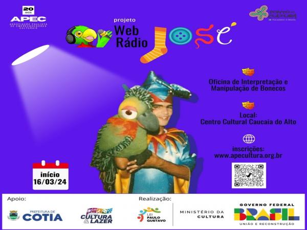 Inscrições abertas para o projeto ‘Web Rádio José – o meio ambiente está NO AR!’