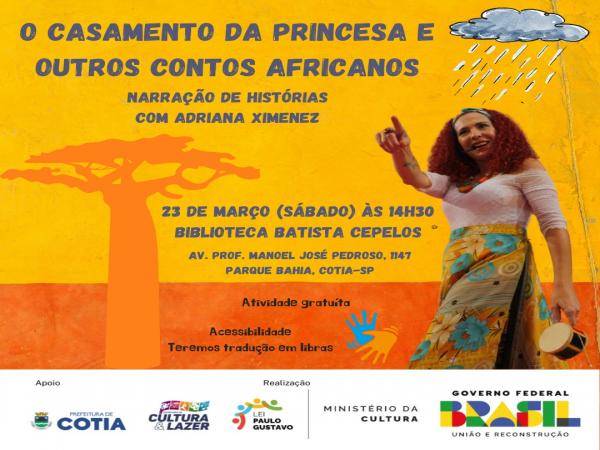 Sábado é dia de ‘Contação de Histórias’ na Biblioteca Batista Cepelos