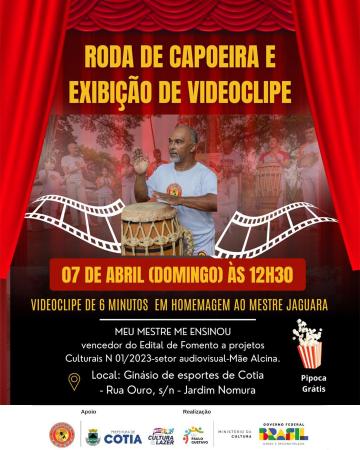 Dia 7 tem estreia do videoclipe ‘Meu Mestre me Ensinou’ no Ginásio de Esportes