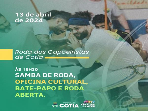 Sábado (13/04) é dia de ‘Roda dos Capoeiristas’ na Praça Joaquim Nunes, com o Mestre Rabo de Saia