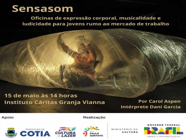 Oficina ‘SensaSom’ trabalhará autonomia e autoconfiança em jovens de 14 a 17 anos