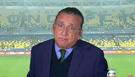 Galvão Bueno anuncia que não irá narrar próxima Copa
