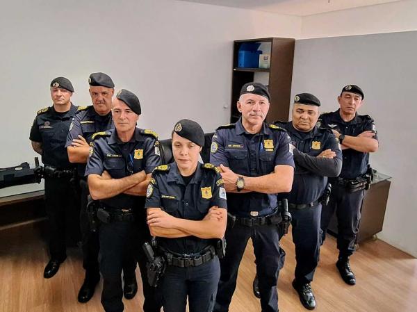 Secretaria de Segurança Pública entrega patente à nova gestão da Guarda Civil