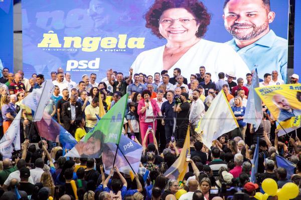 Convenção oficializa Ângela Maluf candidata do PSD a prefeita de Cotia e Edson Silva a vice na chapa
