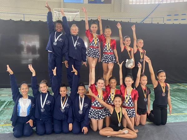Equipe de ginástica rítmica de Cotia é campeã no Torneio Pré-JAIS