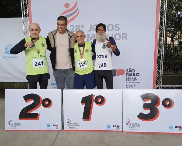Cotia conquista medalhas nos Jogos da Melhor Idade (JOMI) e reforça protagonismo da terceira idade no esporte