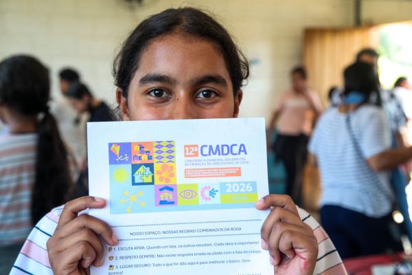 Pré-conferências dão voz a crianças e adolescentes na construção de políticas públicas