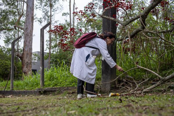 Referência em manejo de escorpiões, Cotia sedia treinamento