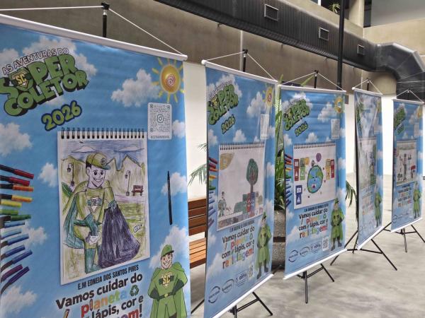 Super Coletor transforma educação ambiental em arte nas escolas de Cotia