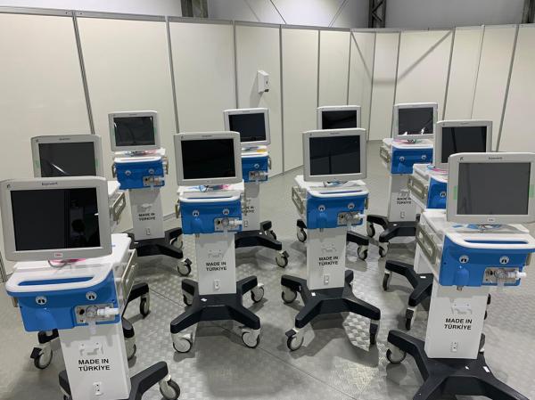 Cotia recebe dez respiradores do Governo do Estado para o hospital de campanha