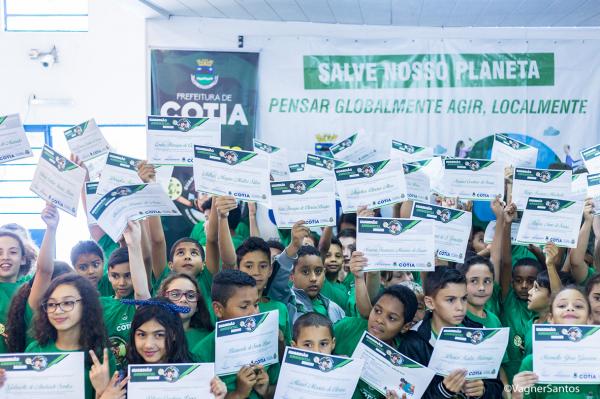 Cotia ganha novos guardiães ambientais mirins 