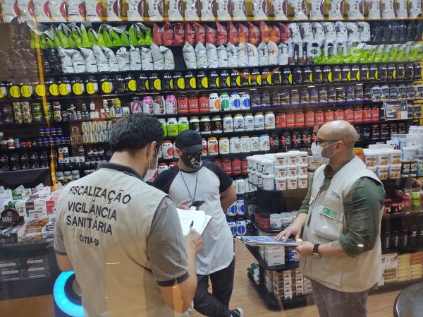 Ação integrada da Prefeitura reforça a fiscalização em estabelecimentos comerciais