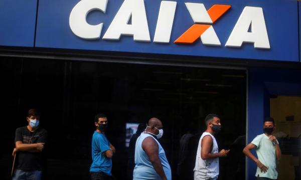 Caixa paga auxílio emergencial para 3,9 mi nascidos em junho